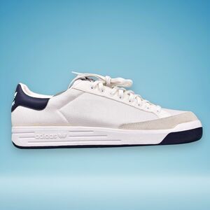 Adidas Rod Laver Mens Size 11.5 Cloud White Navy G99864
